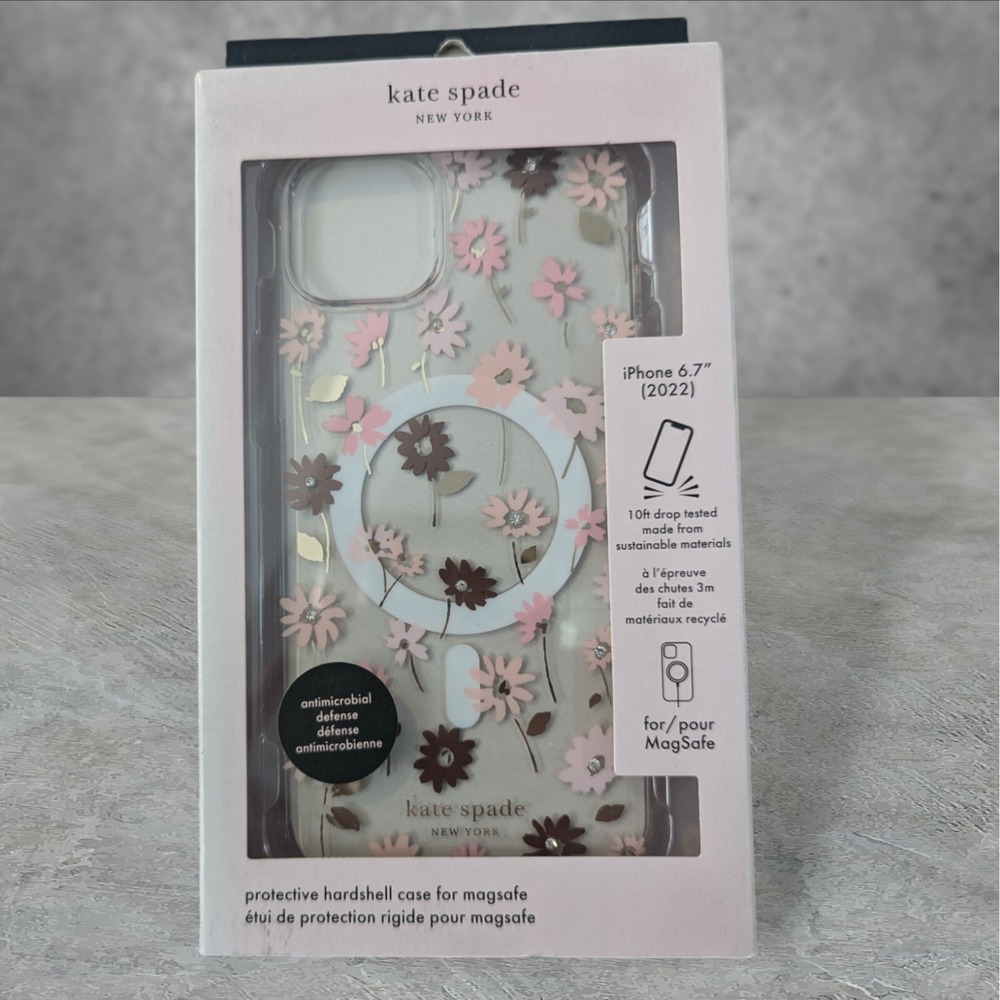 Kate Spade New York MagSafe Case for Apple iPhone 6.7 2022 (14 Plus) - Floral W4